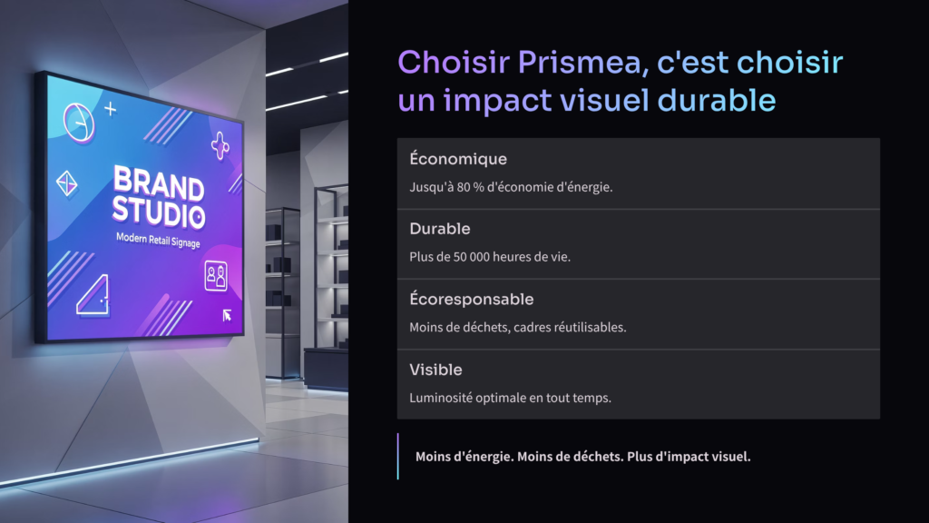 Choisir Prismea cest choisir un impact visuel durable 1